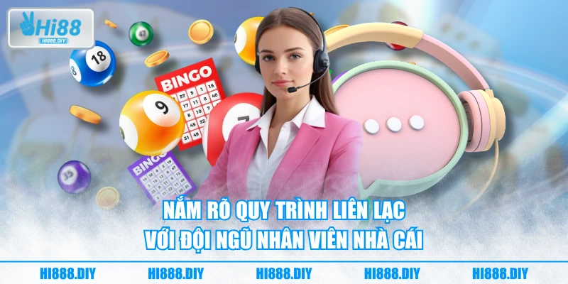 Nắm rõ quy trình liên lạc với đội ngũ nhân viên nhà cái Nắm rõ quy trình liên lạc với đội ngũ nhân viên nhà cái