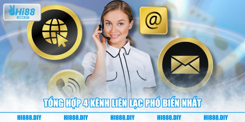 Tổng hợp 4 kênh liên lạc phổ biến nhất Tổng hợp 4 kênh liên lạc phổ biến nhất